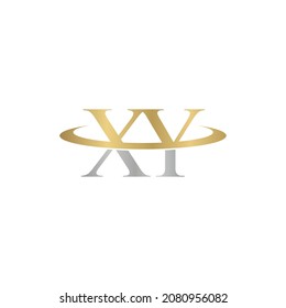 YX, XY, X AND Y Abstract initial monogram letter alphabet logo design