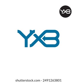 YXB-Logo-Buchstabe Monogramm Design