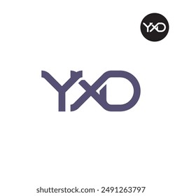 YXD Logo Letter Monogram Design