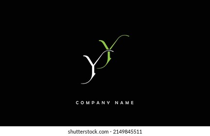 YY Alphabets Letters Logo Monogram