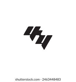 YY letter dynamic and cool design esport concept monogram initial logo