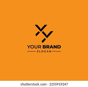 YY letter logo design template elements. Modern abstract digital alphabet letter logo. Vector illustration. YY logo.