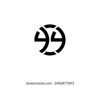 YY Logo design vector template