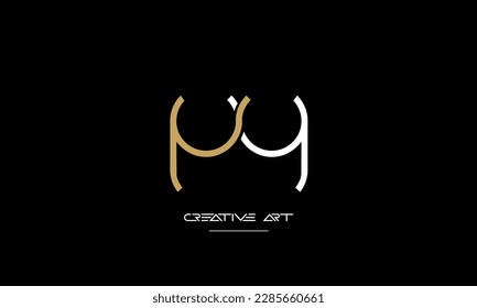 YY, Y abstract letters logo monogram