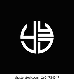 YYD logo YYD icon YYD vector YYD monogram   Unique modern flat abstract logo design.
