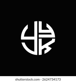 YYK logo YYK icon YYK vector YYK monogram Unique modern flat abstract logo design.
