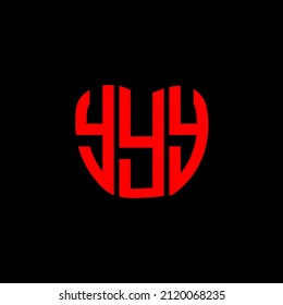 YYYYY Initial moderne Design-Vektorsymbol-Vorlage