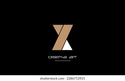YZ, ZY, Y, Z abstract letters logo monogram