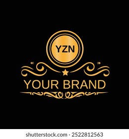 YZN letter logo design vector template for corporate business