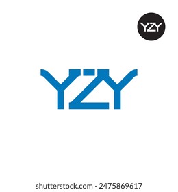 YZY Logo Letter Monogram Design