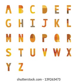 A  to Z alphabet