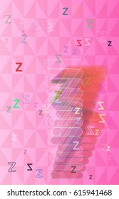 Z Alphabet design icon