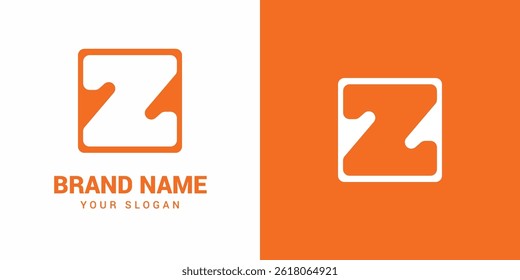 Z alphabet logo Template design element with modern concept.