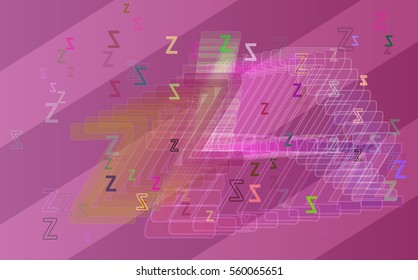Z Alphabet texture idea