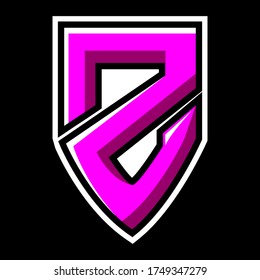 Z Clean Logo Concept | Pink Color Theme