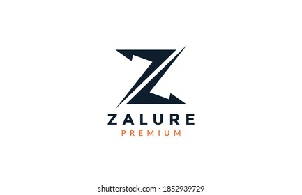 Z cool shape modern  logo vector icon illustration design