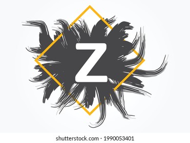 Z Creating an Artistic Brush Article Logo.