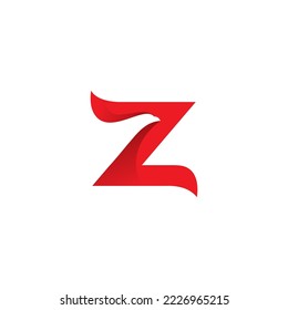 Diseño del logotipo del águila Z. Icono de letra Z