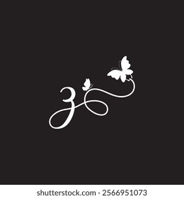 Z Handwritten initial letter, Z simple signature vector logo with butterfly shape variation, beauty, photography letter logo design. Z