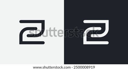 z icon logo design vector