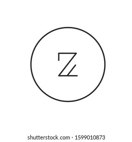 Z Icon Vector Z Brand Logo