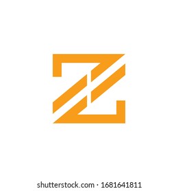 Z initial letter logo template vector icon design