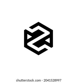 z initial logo design vector template