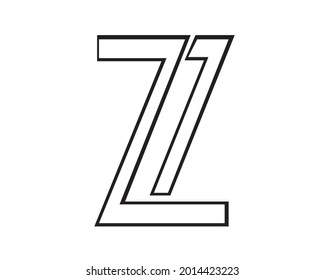 z initial logo letter designs and monogram logos