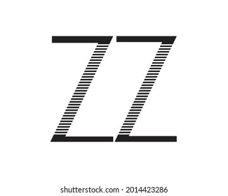 z diseños iniciales de la letra del logotipo y logos de monograma