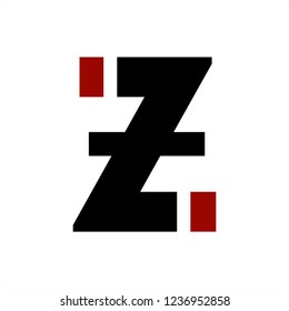 z, izi, zi initials letter company logo