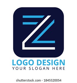 Z Letter App Logo Design