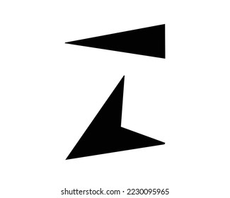 Z letter creative design vector template