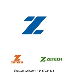 Z letter design concept for business or company name initial