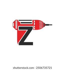 Z letter drill logo idea.