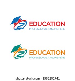 z letter education logo icon design, vector illustration