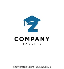 Z Letter Education Vector logo icon vector Template