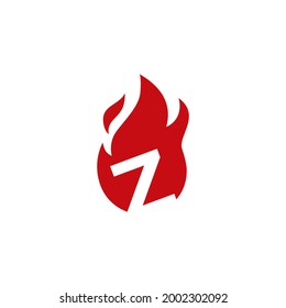 Icono del logotipo de la llama de fuego de la letra z