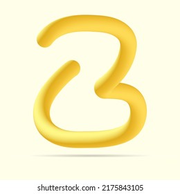 Z letter gold color bright logo. Vector shinny isolated font for headline, bright template, logo, app logo and more