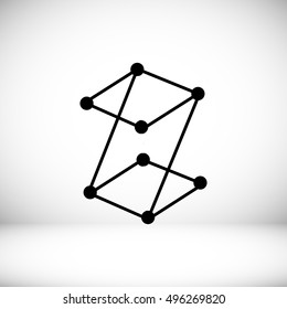 Z letter icon, vector best flat icon, EPS
