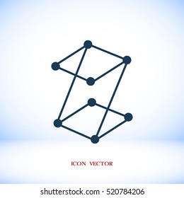 Z letter icon, vector best flat icon, EPS