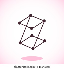 Z letter icon, vector best flat icon, EPS