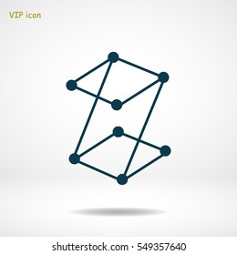 Z letter icon, vector best flat icon, EPS