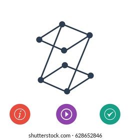 Z letter icon, vector best flat icon, EPS