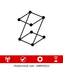 Z letter icon, vector best flat icon, EPS