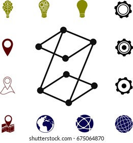 Z letter icon, vector best flat icon, EPS