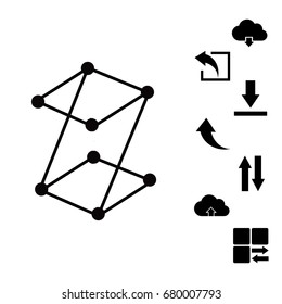 Z letter icon, vector best flat icon, EPS