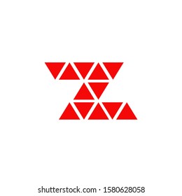 Z letter initial icon logo design inspiration vector template