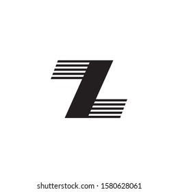 Z letter initial icon logo design inspiration vector template