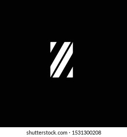 Z letter initial logo icon vector