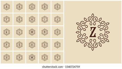 a to z letter logo logo